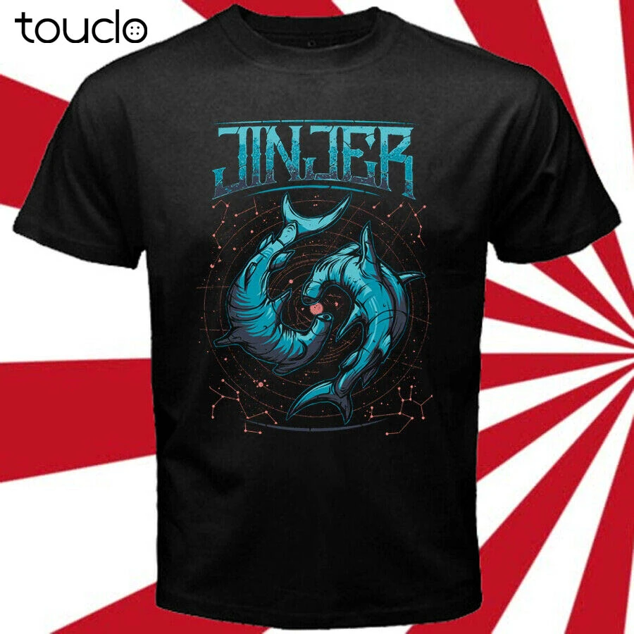 men's shirt with shark logo