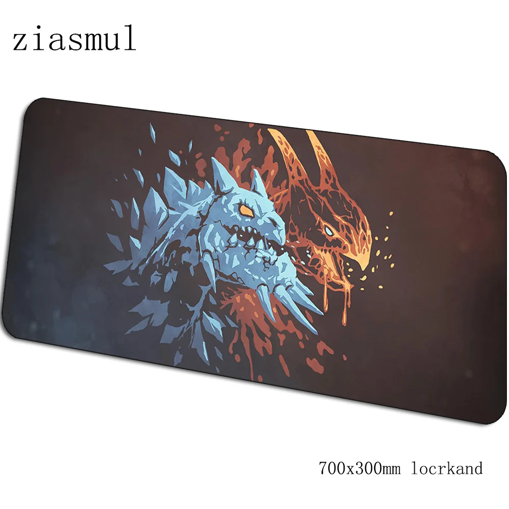 Dota 2 коврик для мышки с аниме крутой компьютерный коврик 700x300x3 мм Игровой Коврик Большой HD шаблон клавиатура со встроенной мышью игры ПК геймер стол - Цвет: pattern 9
