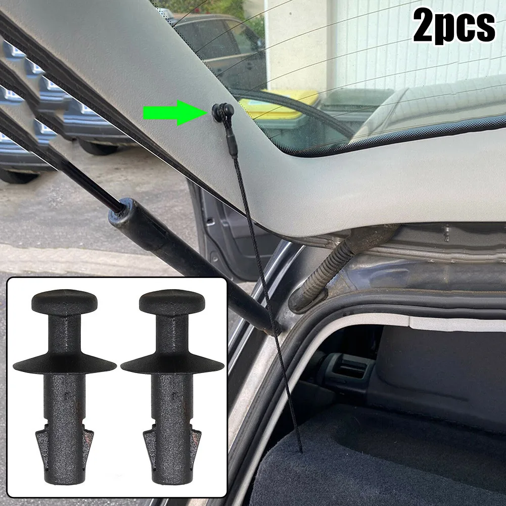 

2pcs Set Pivot Clip 95129884 For Opel Mokka X Load Cover Parcel Shelf