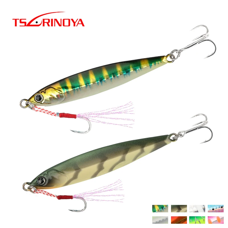 Приманка для рыбалки TSURINOYA STINGER 20 г/30 г/40 г металлическая приманка джиггинга