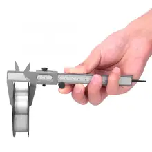 5in/6 ferramenta de medição manual de metal vernier caliper calibre alta precisão ferramentas de medição