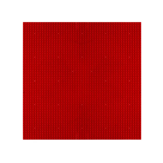 1pcs Small Particle 50x50 Floor Plate Brick Building Blocks Base DIY Building Block Compatible Creative Gift Castle Toys Bricks Red