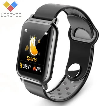 

Lerbyee KY11 Fitness Tracker Heart Rate Monitor Call Reminder Smart Band Music Control Pedometer Smart Bracelet for iOS Android