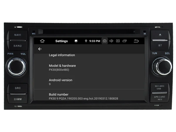 PX5 Octa(8)-Core Android 9,0 автомобильный dvd-плеер для FORD FOCUS Автомобильный аудио gps Мультимедийная навигация