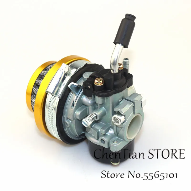 49cc 50cc 60 66 80cc 2 тактный карбюратор воздушный фильтр Carb Fit моторизованный велосипед мини велосипед Atv
