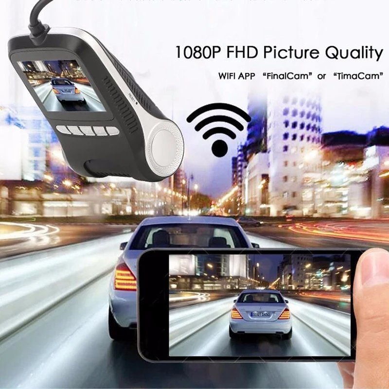 Портативный 2 дюймов 170 градусов Hd Автомобильный видеорегистратор, ночное видение, режимом ночной съемки, g-сенсором и Регистраторы Камера для парковочной системы G-Сенсор Wi-Fi автомобильный видеорегистратор Камера