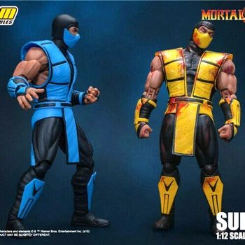 

pre sale For collection 15CM Storm Toys DCMK-003 1/12 Mortal Kombat Sub-Zero Collectible Figure Model Toys