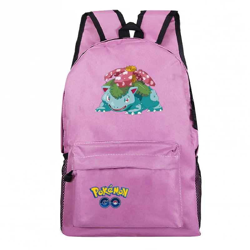 Mochila рюкзак Pokemon Sac A Dos Аниме Пикачу сумка plecak ноутбук унисекс рюкзаку, 33-36 мультфильм, школьные рюкзаки для девочек-подростков