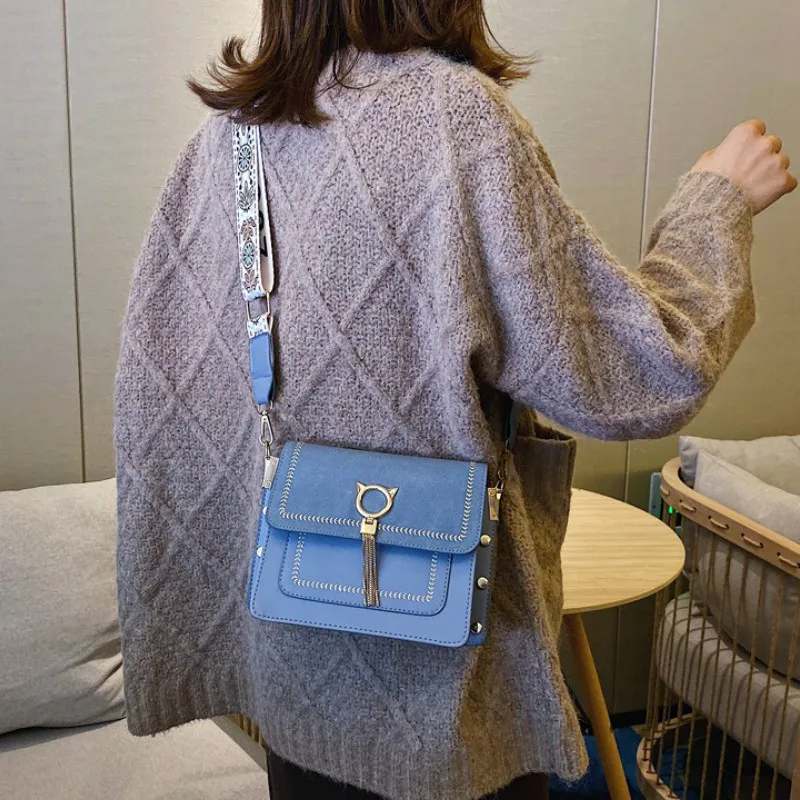 Женская сумка новая зимняя винтажная мини Роскошная брендовая дизайнерская модная сумка через плечо