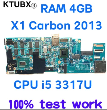 

11246-2 For Lenovo Thinkpad X1 Carbon 2013 notebook motherboard MB 48.4RQ 21.21 CPU i5 3317U RAM 4GB 100% test work