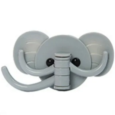 Слон прочно держаться на поверхности для крепления к стене крючки станок и