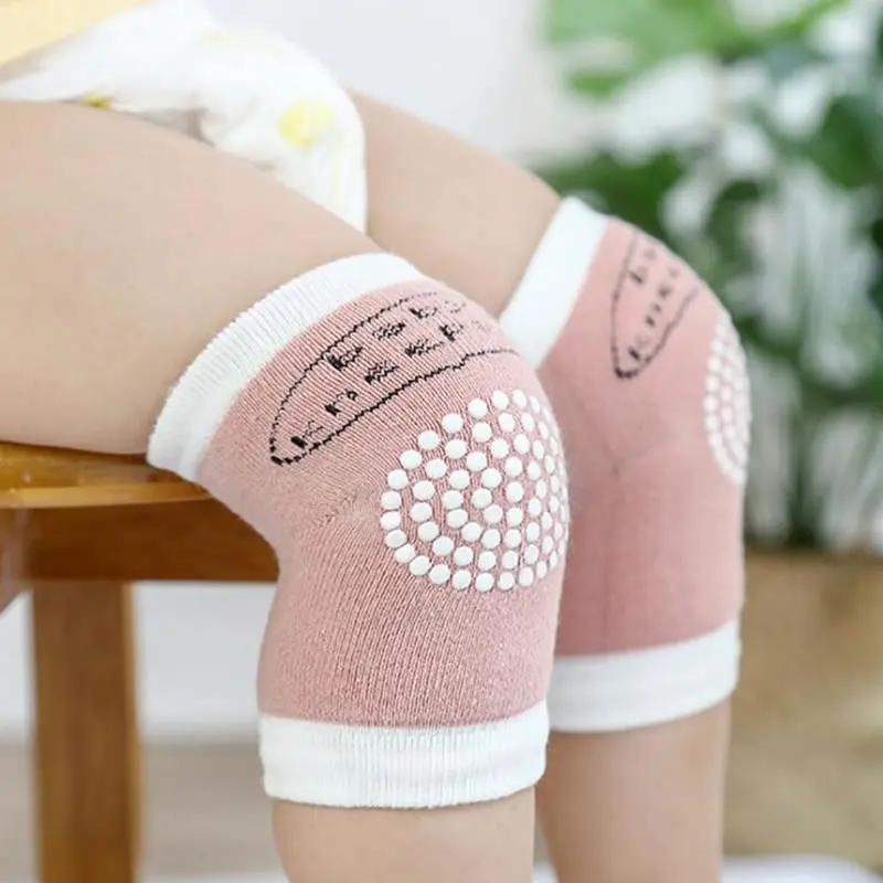 Cotton children 's knee pads the spring and autumn winter dispensing non-slip baby knee pads sports baby crawling