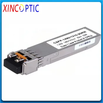 

1.25G 20KM 40KM 60KM CSFP Module,1.25Gbps 1310/1550 1490/1550nm Single mode BIDI Dual Compact Bi-Di LC SFP Module Transceiver