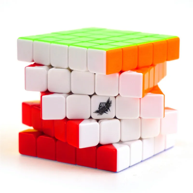 Cyclone Boys JiSu G5 5x5x5 скоростная головоломка, разноцветный магический куб, твист, головоломка, развивающий интеллект, без наклеек, 5x5, детские игрушки