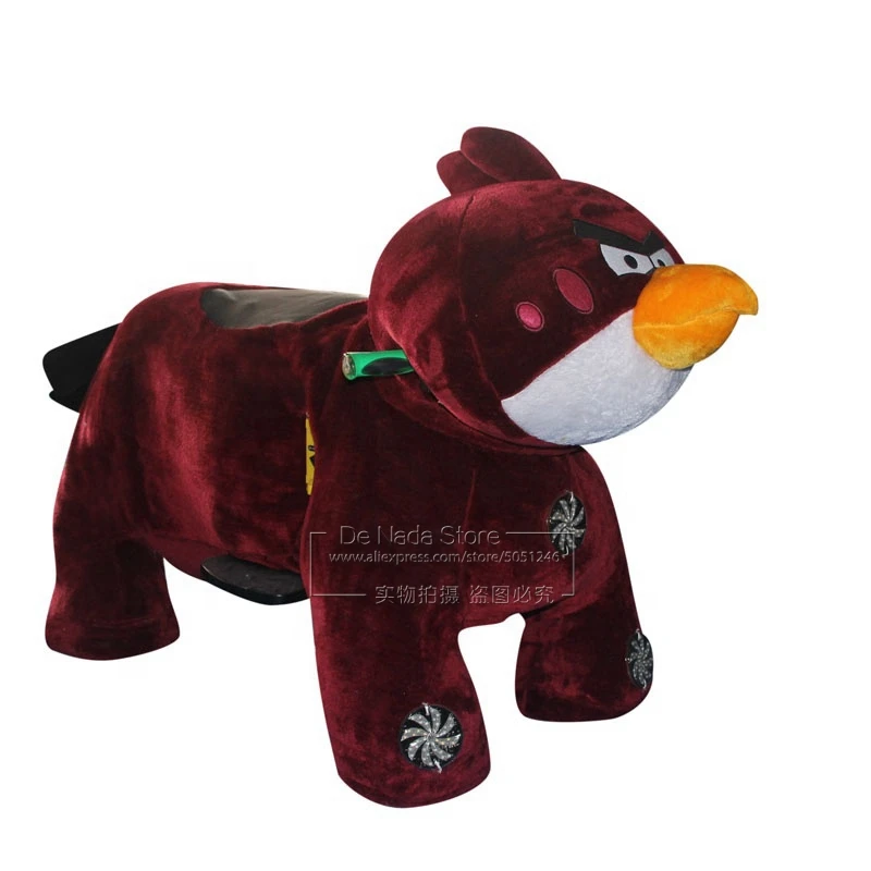Factory Wholesale Price Shopping Malls Amusement Park Battery Stuffed Toy Plush Walking Animal Coin Operated Kiddie Rides 5