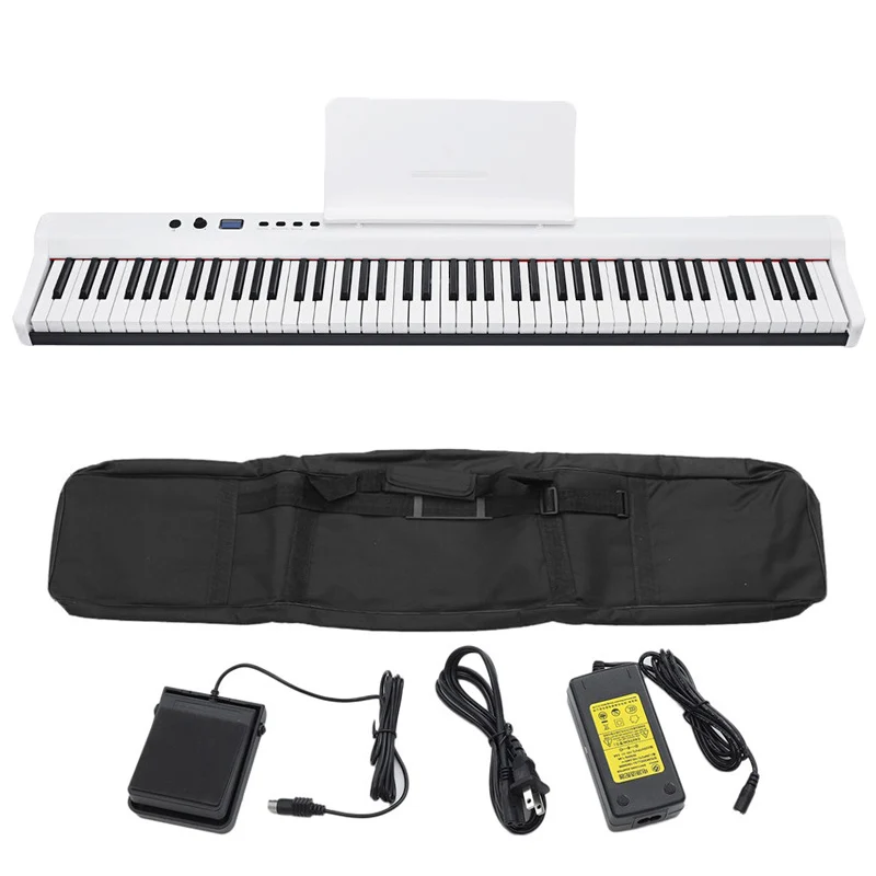 BORA BX8 88 Keys Smart Portable Digital Electronic Piano Hammer Action Keyboard With HIFI Independent Sound MIDI/USB | Спорт и