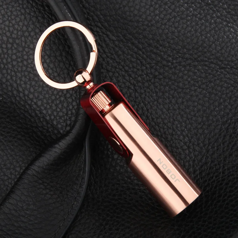 Rose gold Jobon, ретро, многофункциональная зажигалка, инструмент для выживания, керосин, масло, пламя, зажигалка, миллион спичек, кремень, стартер - Цвет: Rose gold