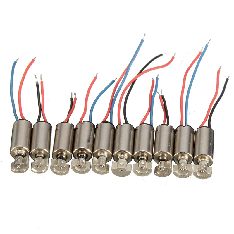 Motor De Vibración Sin Núcleo - 5 Unidades - 7500 RPM - Ideal Para Pulseras Inteligentes