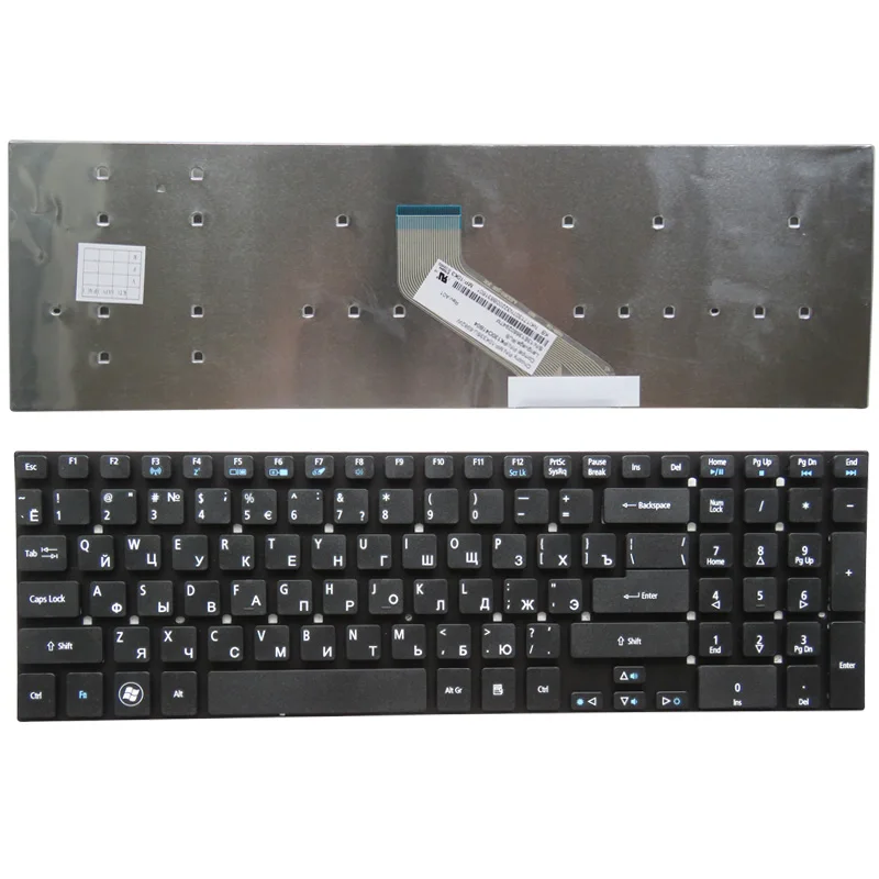 YALUZU Новая русская клавиатура для Packard bell easynote p5ws0 p5ws5 p7ys5 RU Клавиатура для ноутбука черная