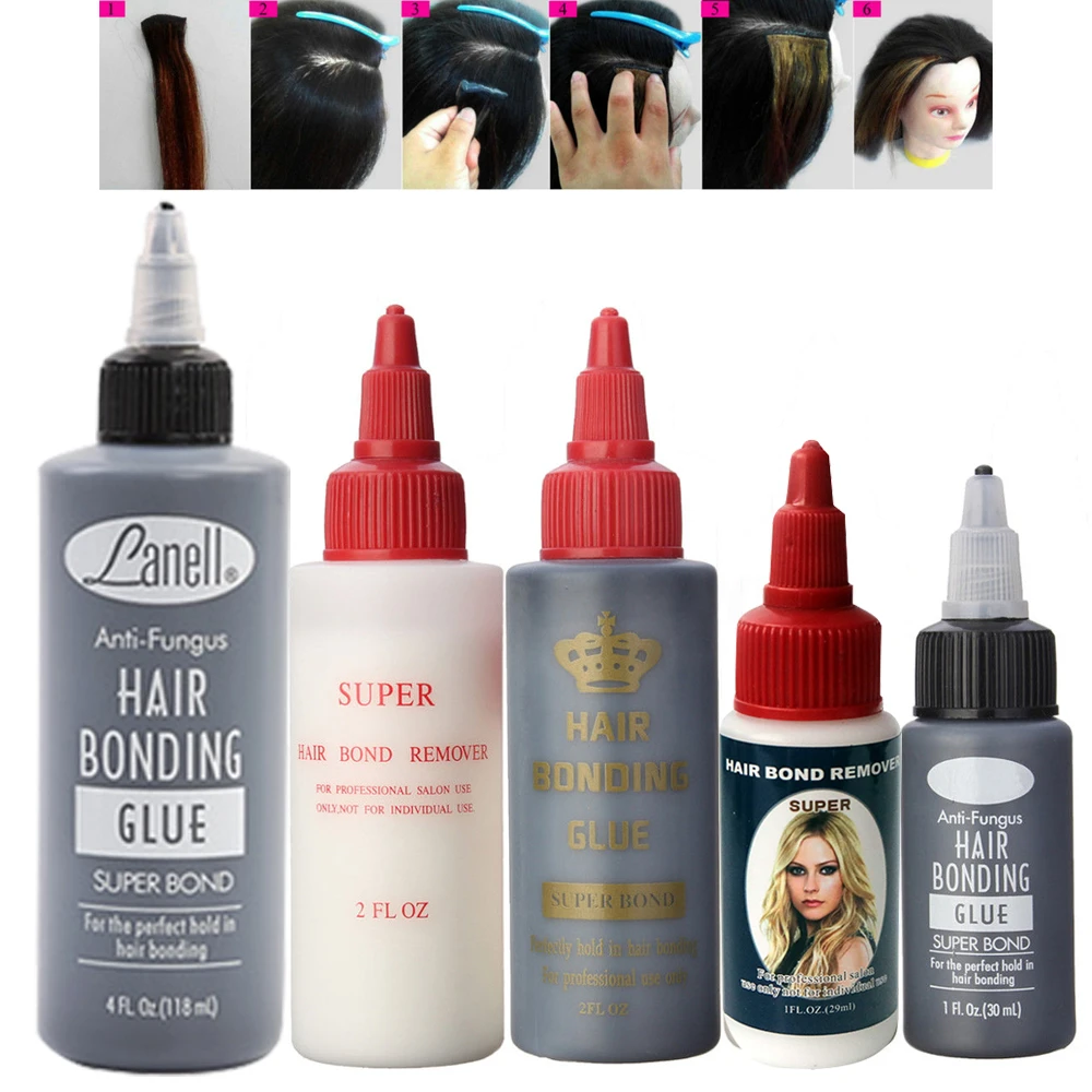 Waterproof Professional Hair Wig Bonding Remover Gel Glue Adhesive Anti fungus  Hair Extension Salon For Wig Adhensive Glue| | - AliExpress