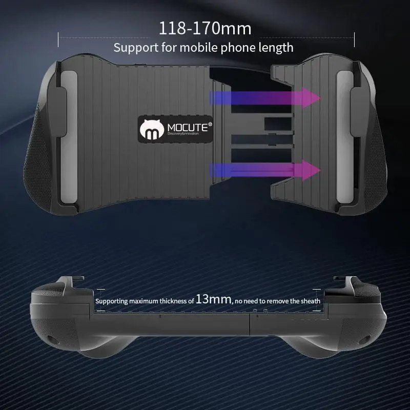  BEESCLOVER Bluetooth Gamepad PUBG Controller Mobile Triggers Joystick Joypad for iPhone Android Tab