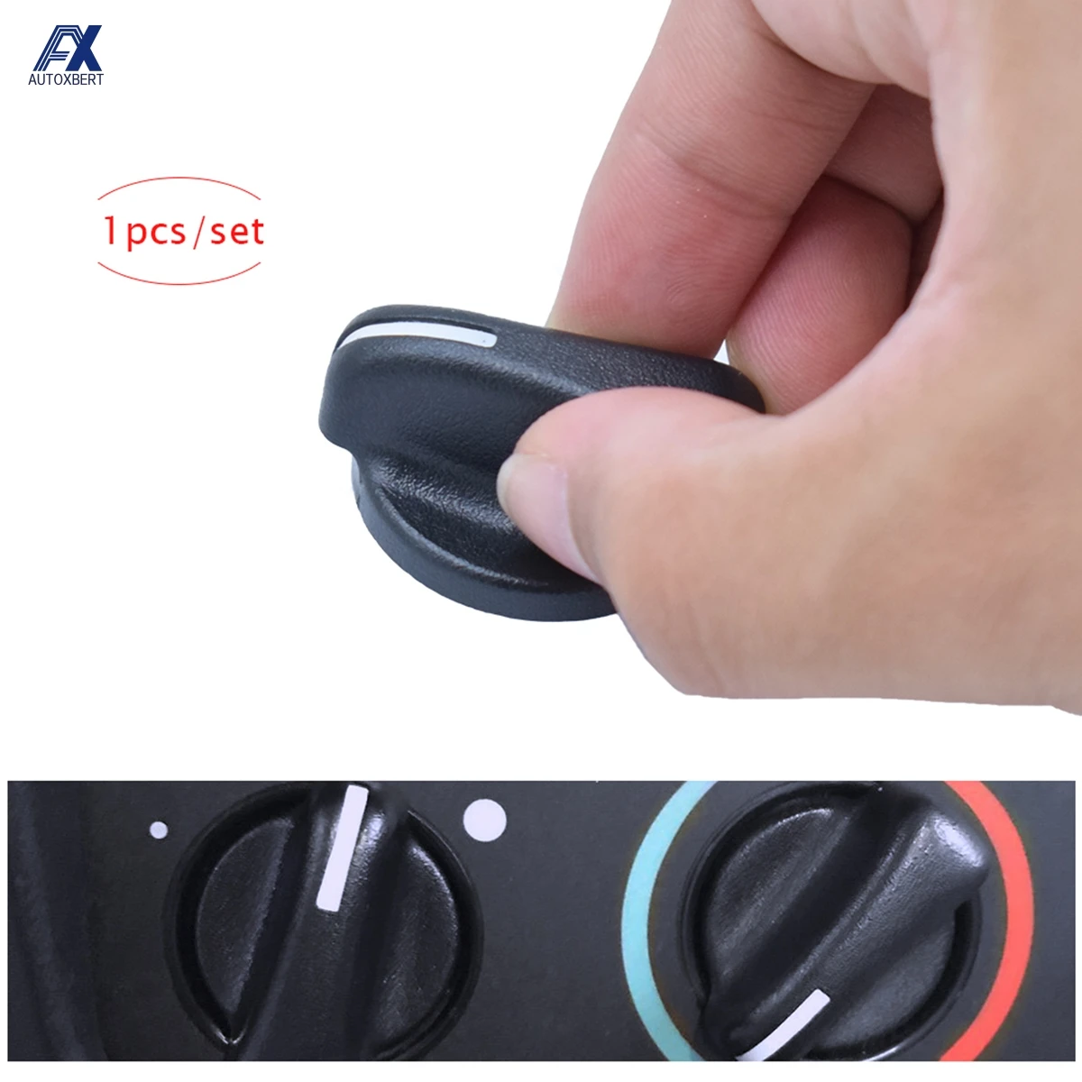 ACHeaterKnobClimateControlBlowerFanKnobPanelSwitchButtons