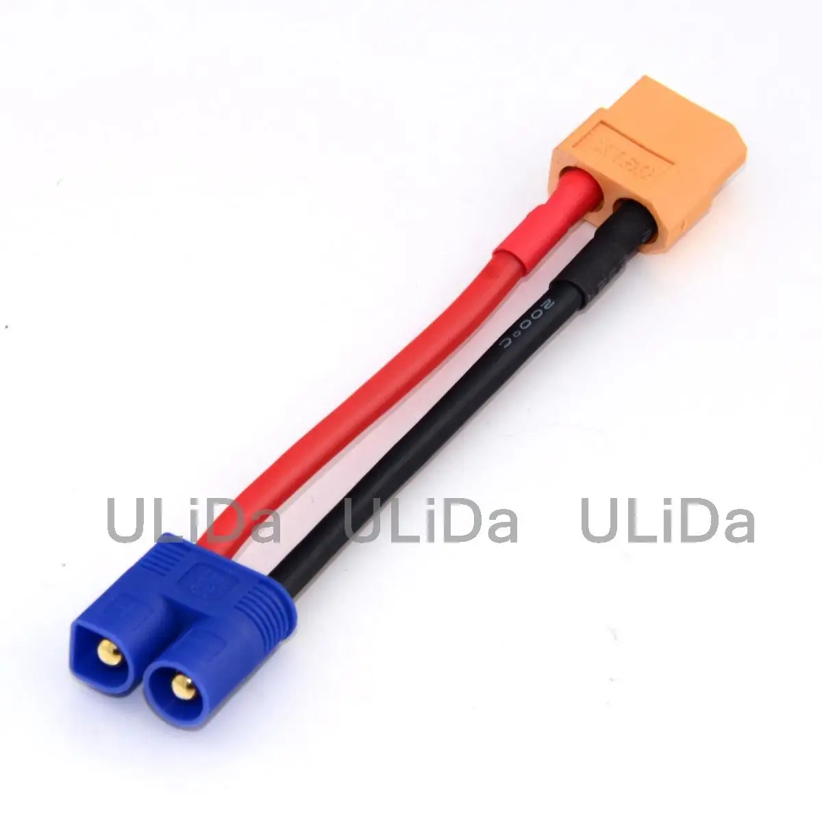 RC XT60 штепсельная вилка с EC3 штекерным адаптером 14AWG проводом для