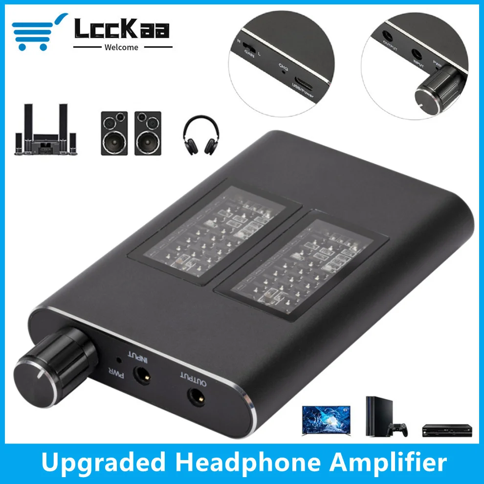 Улучшенный усилитель для наушников с возможностью подключения к Порту Aux