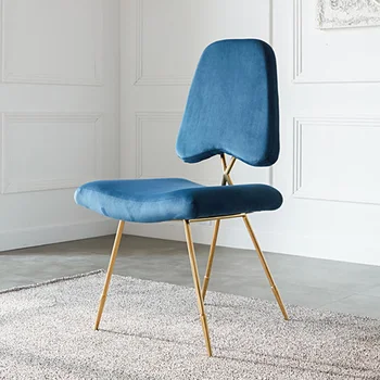 

Nordic Make-up Chair Modern Simple Net Red Girls' Bedroom Make-up Stool Back Princess Make-up Chair