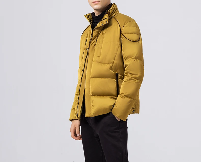 Мужская зимняя куртка на утином пуху с перьями размеры до xxxl|snowimage|snowimage coats |