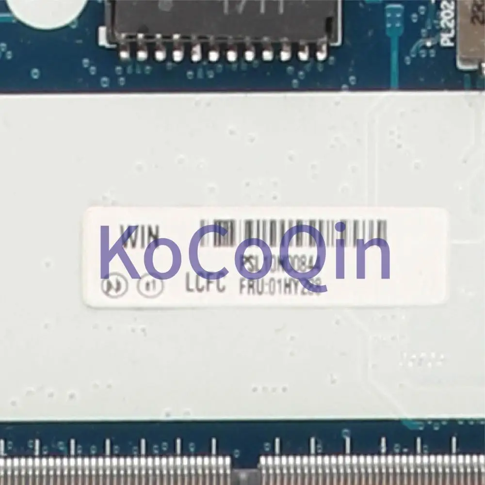 KoCoQin материнская плата для ноутбука LENOVO Thinkpad E470 материнская плата SR2EY i5-6200U 01HY288 NM-A821
