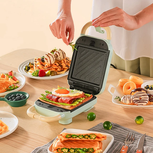 Electric Breakfast Sandwich Maker  Breakfast Machine Sandwich Maker - 650w  Electric - Aliexpress