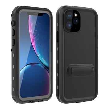 

For iPhone 11 11 Pro Case IP69X Waterproof 360 Shockproof Diving Swimming Underwater Cover for iPhone 11 Pro Max Case Kickstand