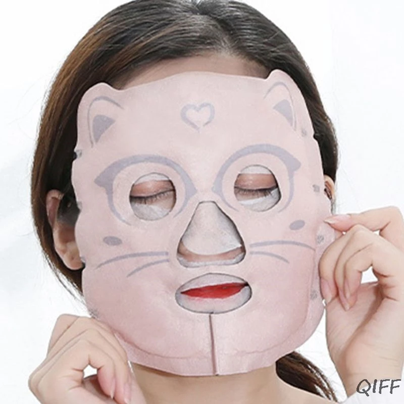 Угольная маска для лица с горячим швом для снятия стресса, повышающая поглощение всего лица