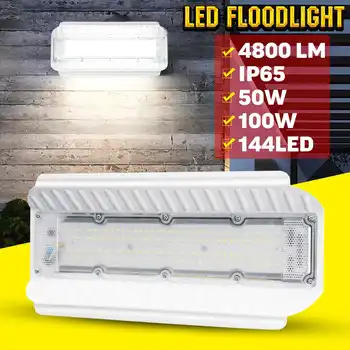 

220V 50/100W LED Floodlight IP65 Waterproof Outdoor Flood Light Street Lamp Reflector Garden Square Spotlight Landscape Lighting