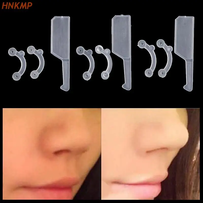 

6pcs Beauty Nose Up Lifting Bridge Shaper Massage Tool No Pain Nose Shaping Clip Clipper Women Girl Massager