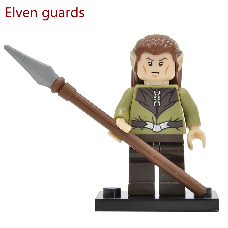 PG515 20 шт. Рейф Haldir Рохан Леголас фигурка Elrond Eomer Arag Bowman орк Мордора Боромир строительные блоки модели игрушки - Цвет: PG515