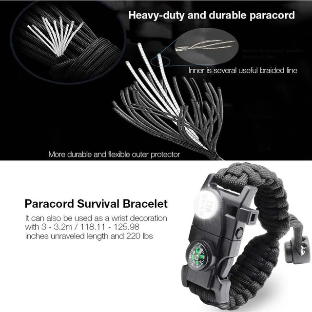 Paracord Bracelet Uses for Outdoor Survival