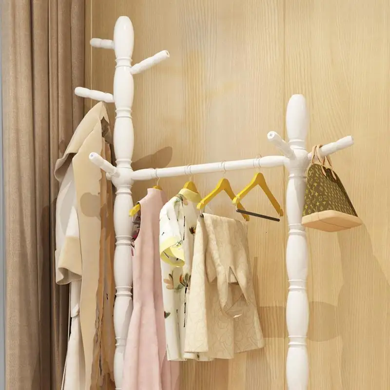 Clearance Kleerhanger Armoire Coat Wall Percha Kledinghangers Ropa Wood Cintre Cabide Perchero De Pie Wieszak Clothes Clothing Rack Stand 9