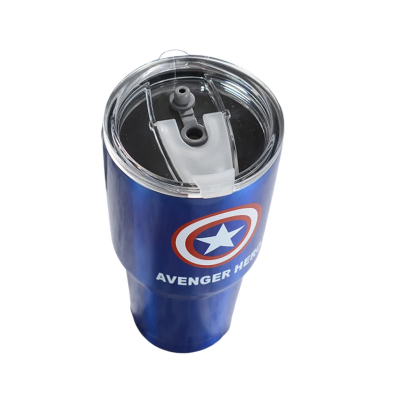 

Portable Stainless Steel Thermal Insulation 30OZ Car Mounted Vacuum Flask Bottle Thermos Coffee Cup Mug Anti-scald Leak-proof
