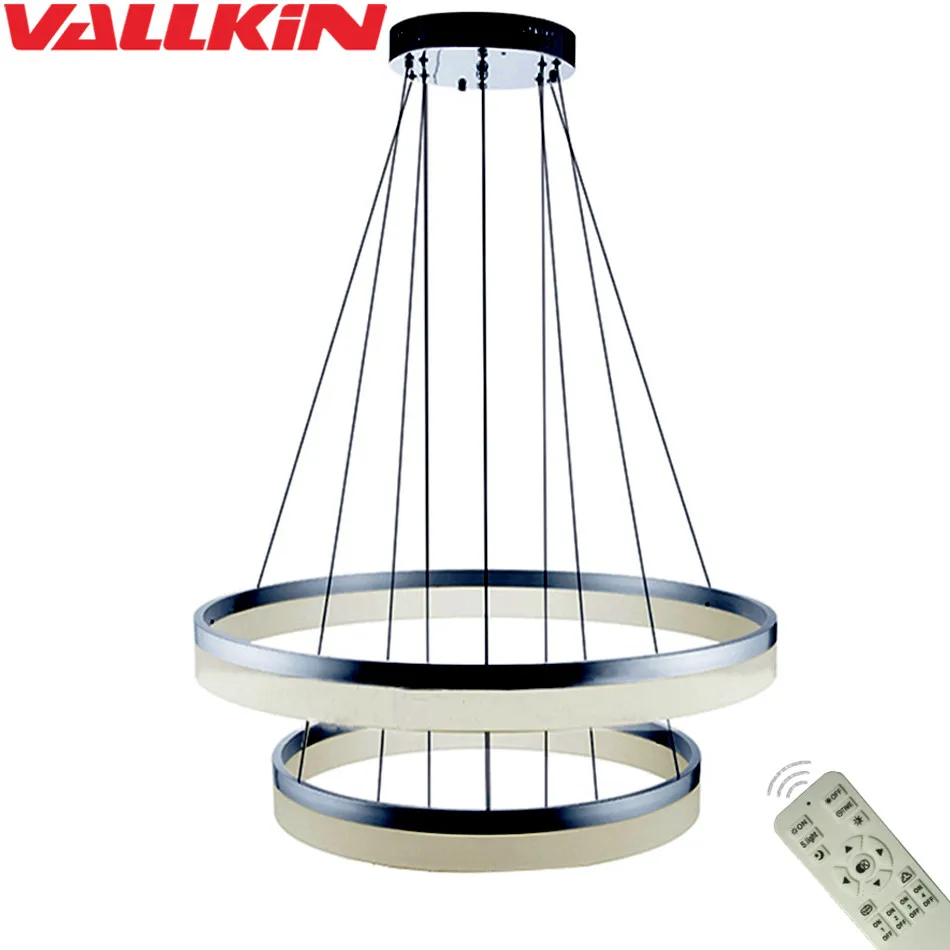 

LED Pendant Lights Modern Kitchen Lamp Dining Room Bar Counter Shop Ring Pendant Down Light Kitchen Acrylic Hanging Lighting