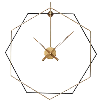 

Luxury Wall Clock Modern Design Large Metal Living Room Creative Nordic Clocks Wall Home Decor Horloge Mural Gift Ideas FZ095
