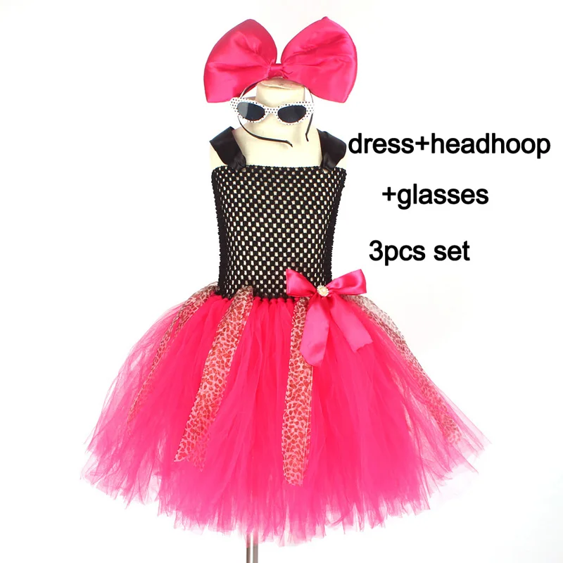Costume Renna Per Bambina - Kit 2 Pezzi Con Gonna Tutù Arcobaleno E Cerchietto Con Corna
