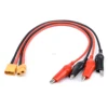 Universal Charger Cable XT60 Male / Female to Crocodile Clip Conector Plug 14Awg Wire Cable ► Photo 2/6