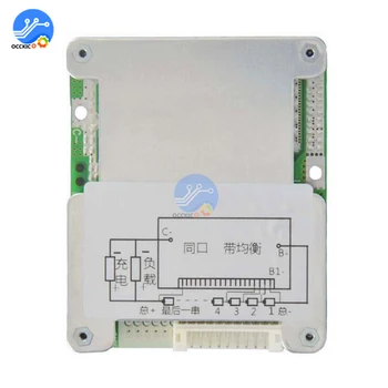 

Lithium Battery Charger Protection Board BMS 13S 14S 48V 30A Li-ion 18650 Battery Active Balancer for Bike Power Bank Charge