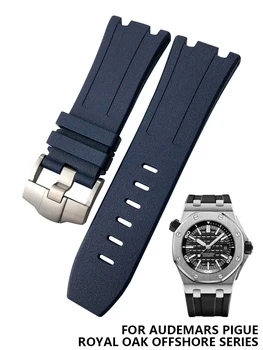AliExpress - 24% Off: 28mm 30mm High Quality Fluorine Rubber Watch Strap Soft Watchband for Audemars Piguet ROYAL OAK OFFSHORE Series Watch