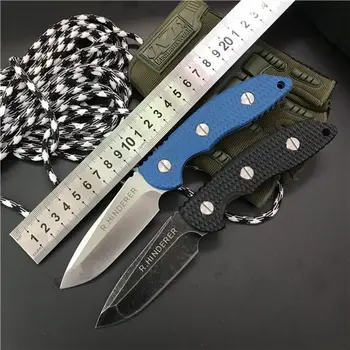 

BF Tools Hunting knife Tactical Fixed Knife 9CR18MOV steel G10 handle Survival Knife Camping Portable Outdoor Straight knife