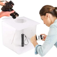

Cross-Border Soft Box Led Shooting Table Mini Camera Box Small Studio Light Box Wish Amazon