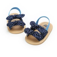 Summer Baby Girls Sandal Cute Bow Striped Breathable Anti-Slip Shoes Sandals Toddler Soft Soled Shoes 0-18 Months13 2