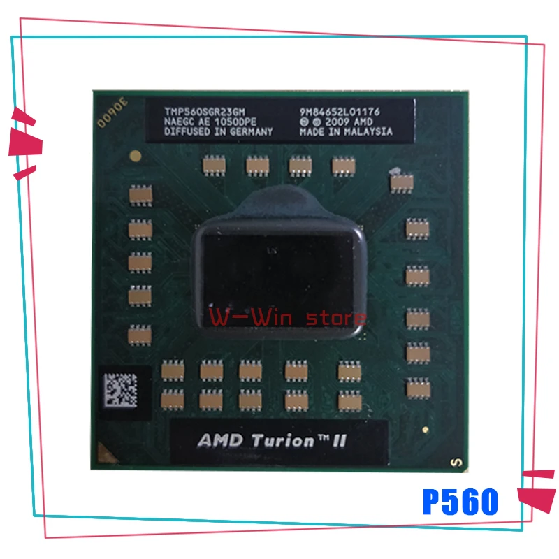 Двухъядерный мобильный процессор AMD Turion II P560 2 5 ГГц двухъядерный двухпоточный